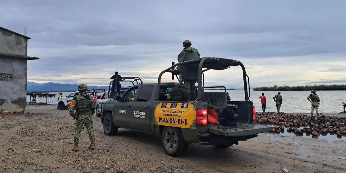 Operación de fuerzas federales por huracán Polo.