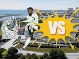 México y Bélgica miden fuerzas en el Soldier Field de Chicago.