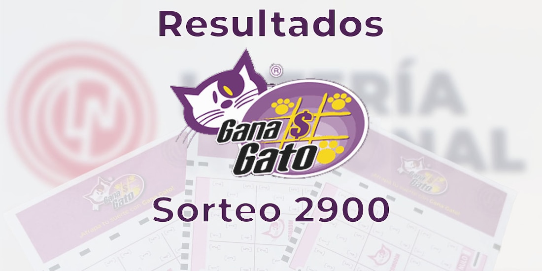 Resultados del Gana Gato 2900 del 2 de septiembre del 2025.