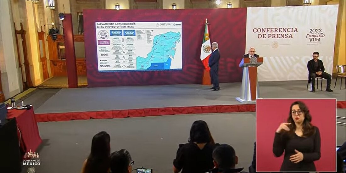 Diego Prieto en la Palacio Nacional este jueves.