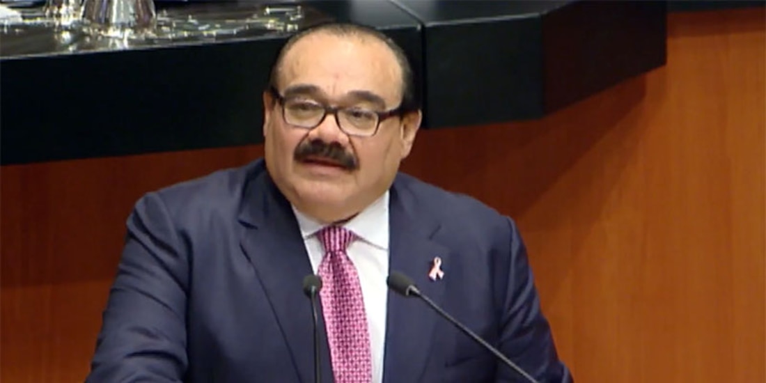 El senador Jorge Carlos Ramírez Marín.