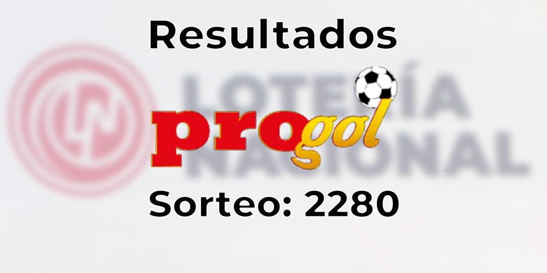 Resultados del Progol 2280 checa la quiniela ganadora.