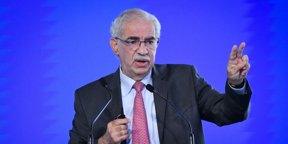 El analista económico Santiago Levy durante la Reunión Nacional de Consejeros Regionales de BBVA.