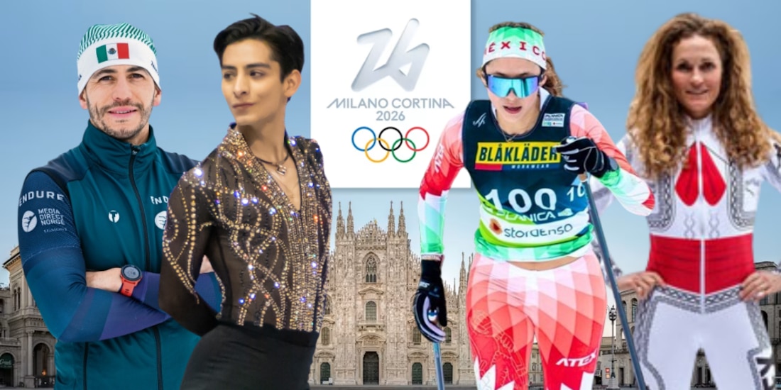 Los atletas mexicanos ya se preparan para su participación en los Juegos Olímpicos de invierno.