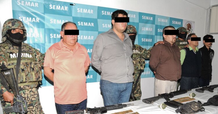 Ezequiel C, "Tormenta Junior", en su primera detención, en 2011.