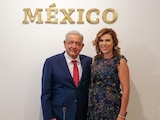El Presidente de México y la Gobernadora de Baja California.
