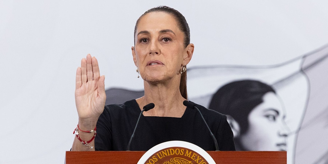 LA PRESIDENTA Claudia Sheinbaum