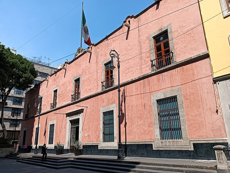 La Casona de Xicoténcatl, antigua sede del Senado.