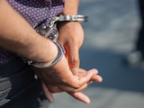 Una persona detenido, en una fotografía ilustrativa.