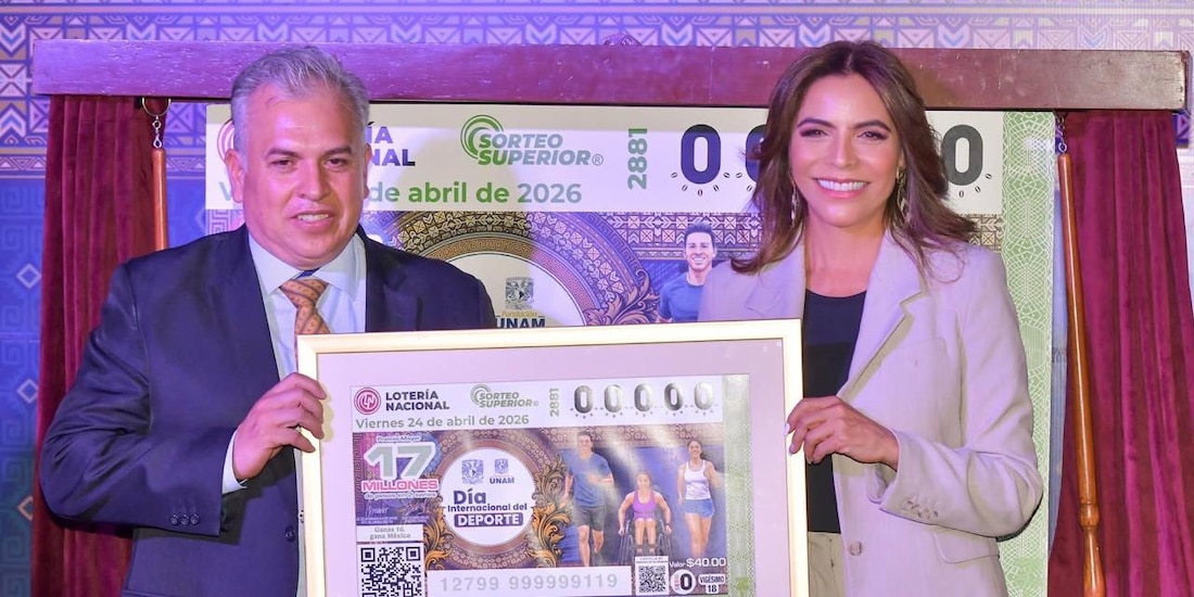 Olivia Salomón destaca al deporte como herramienta de paz y cohesión social durante la presentación del nuevo billete conmemorativo.
