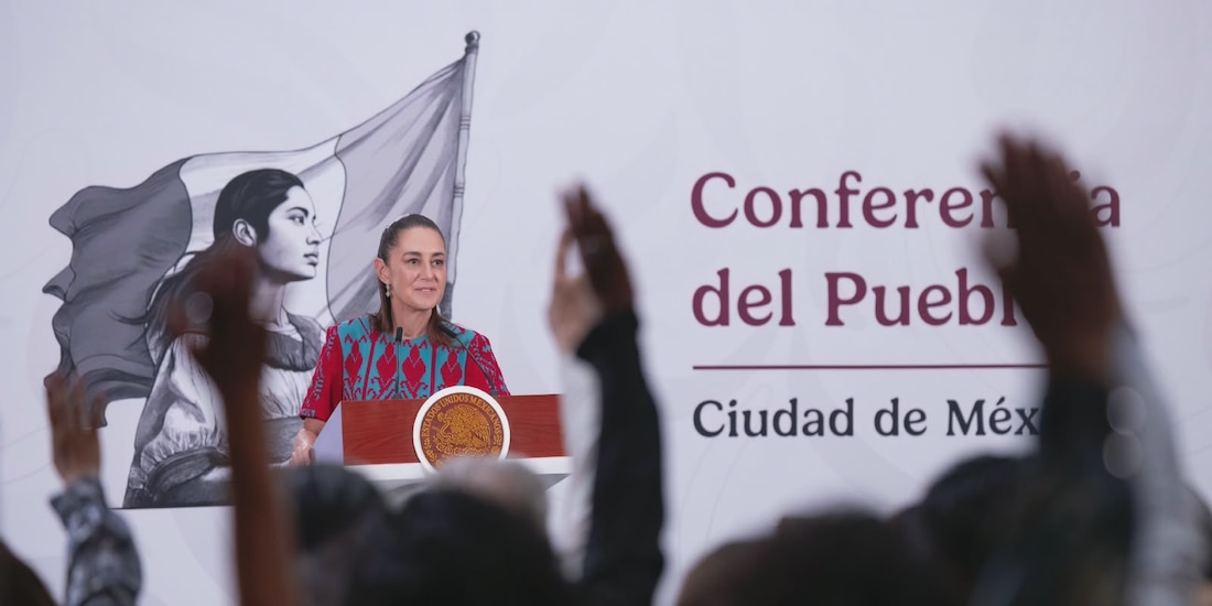 Conferencia de Claudia Sheinbaum.