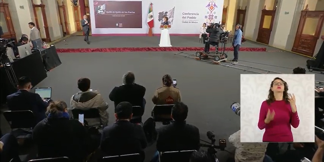 El titular de la Procuraduría en la Mañanera de CSP.