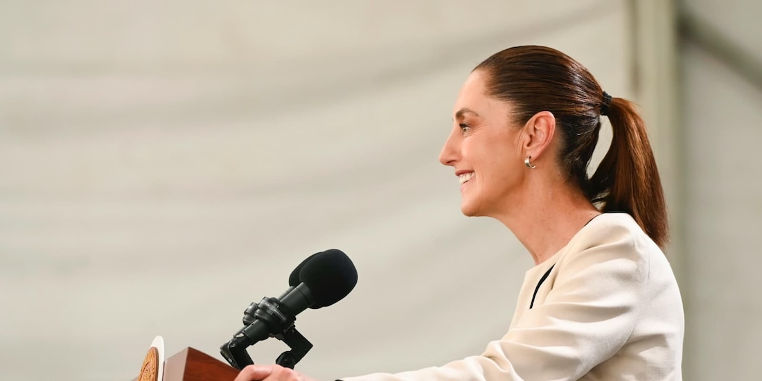 Este viernes la Presidenta de México se encuentra en Colima.