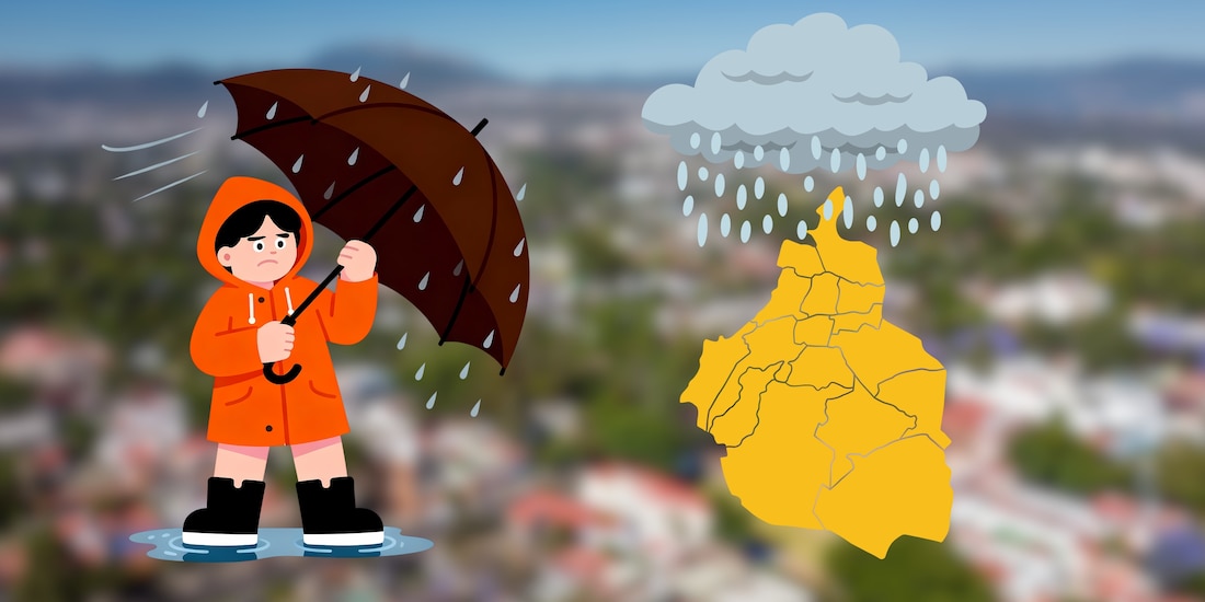 Pronóstico de lluvia CDMX