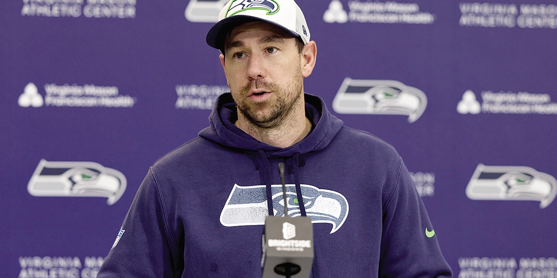 Klint Kubiak, en una conferencia de prensa el pasado 22 de enero.