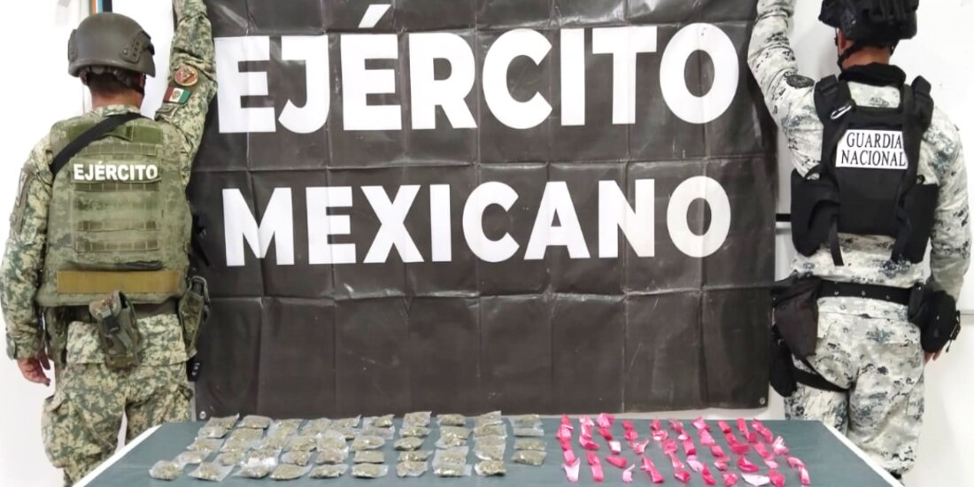 Elementos del Ejército Mexicano en operaciones.