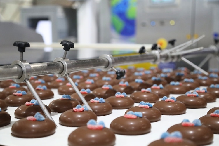 Fabricación de uno de los productos más emblemáticos de Mondelēz.