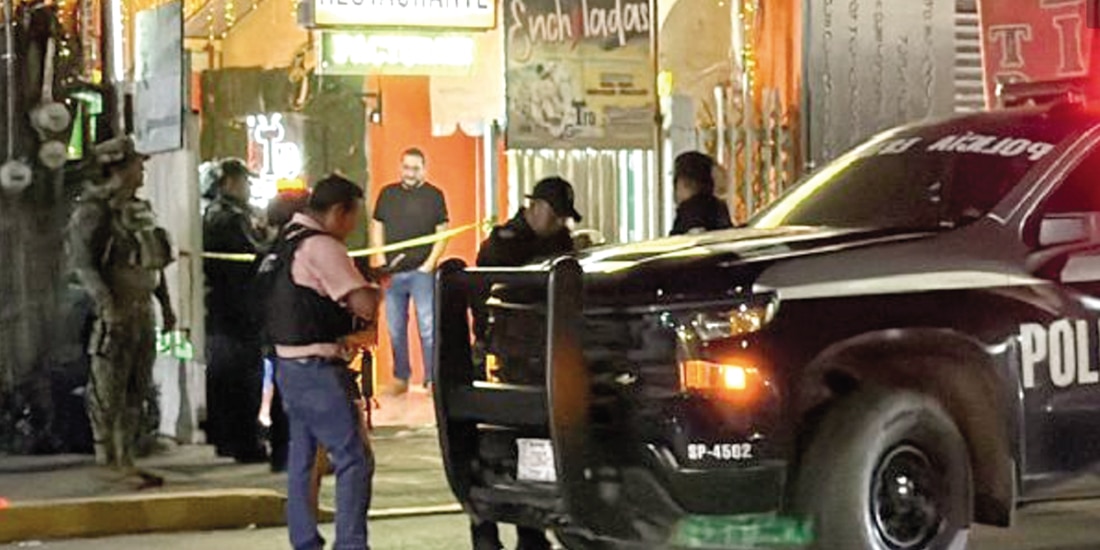 SITIO donde fue asesinado el periodista Carlos Castro, el pasado 8 de enero en Poza Rica.