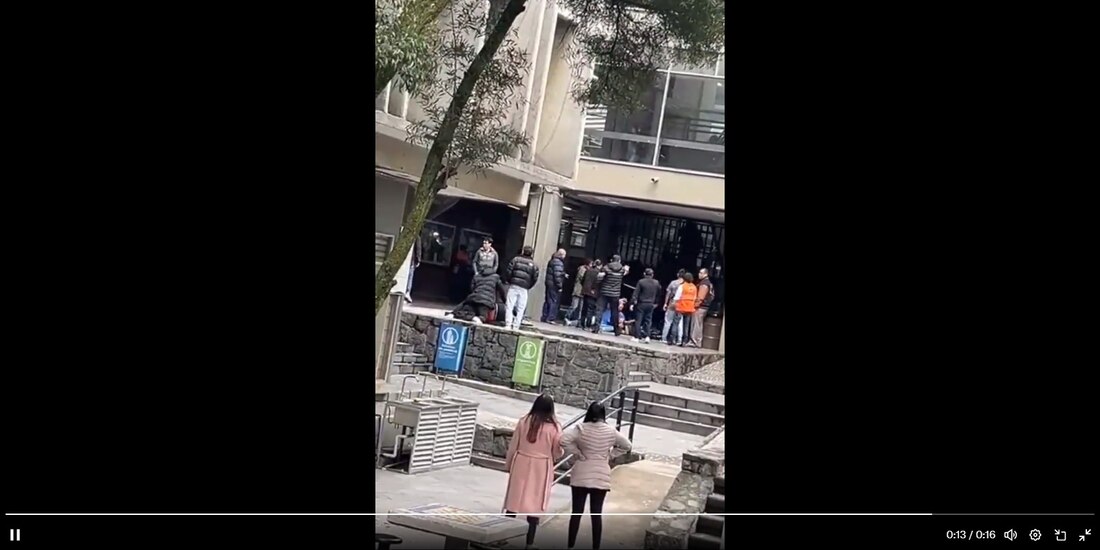 Los hechos de violencia se registraron este jueves en la mañana.