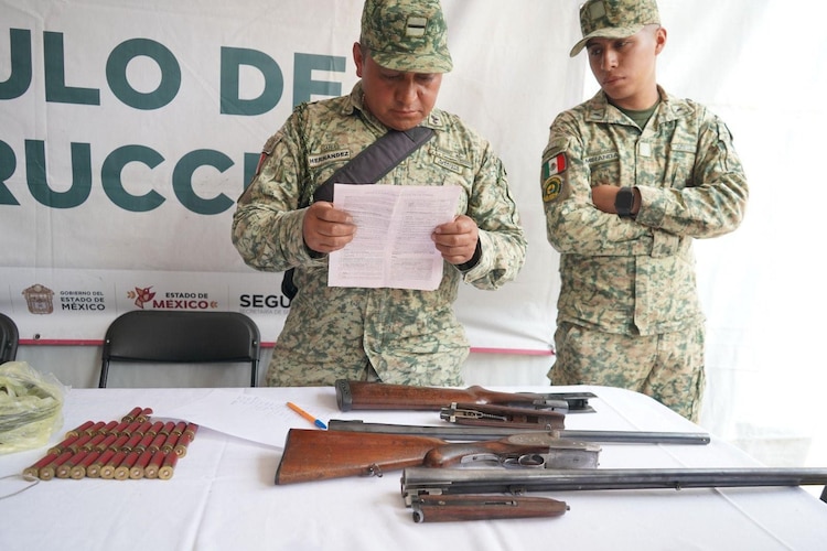 Canje de armas no tiene consecuencias legales para quienes decidan entregarlas.