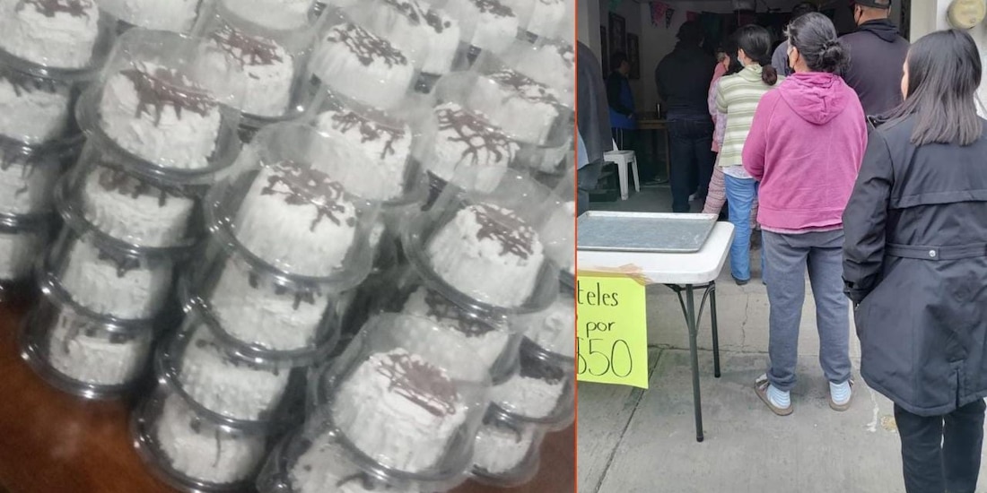 Se quedan 2 mil pasteles tras pedido de cliente y redes sociales ayudan a vernderlos.