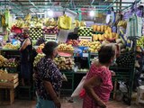 Clientes en mercado de México