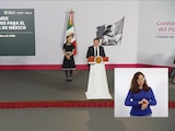 La Presidenta Claudia Sheinbaum y el Director de Pemex este miércoles en Palacio Nacional.