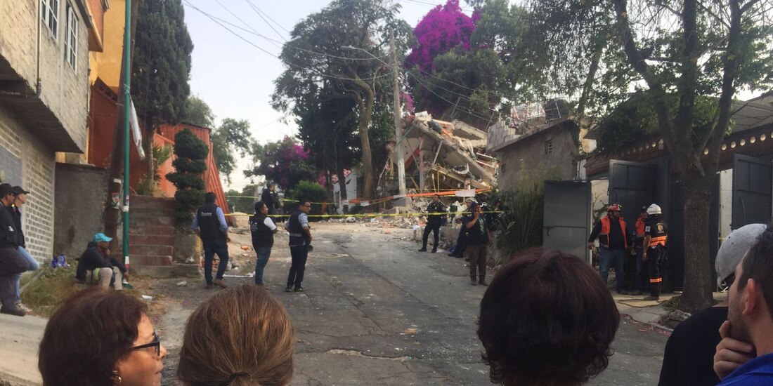Fuerte explosión en Tlalpan deja varios heridos.