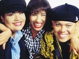 Selena Quintanilla y sus hermanos Suzette y Abraham
