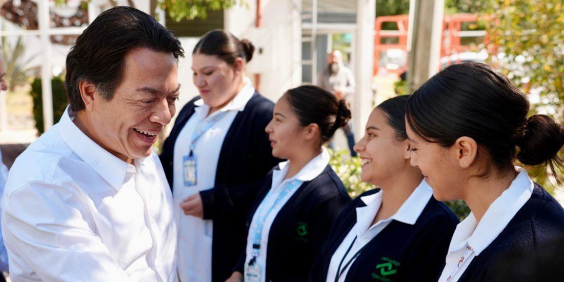 Mario Delgado Carrillo, titular de la Secretaría de Educación Pública.