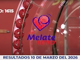 Resultados del Melate Retro en su sorteo 1615, celebrado este 10 de marzo del 2026.