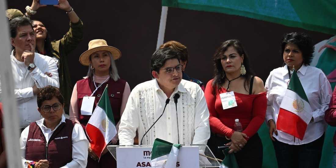 Paulo Emilio García, presidente de Morena en la Ciudad de México