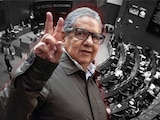 Higinio Martínez Miranda, presidente del Senado.