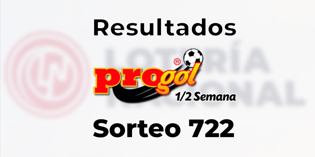 Resultados del Progol Media Semana 722.