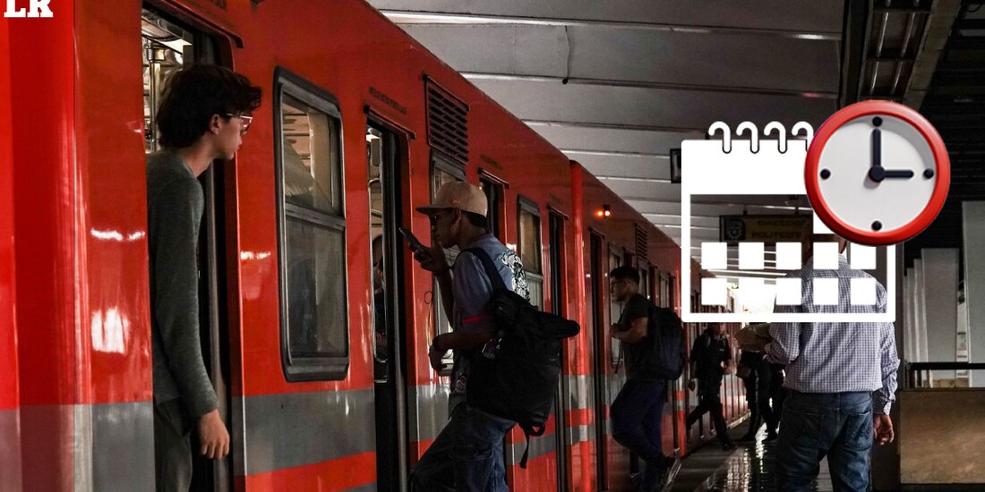 Metro y Metrobús de la Ciudad de México ajustarán sus horarios con motivo del Día del trabajo.