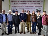Al centro de la imagen el secretario de Gobierno mexiquense, Horacio Duarte.