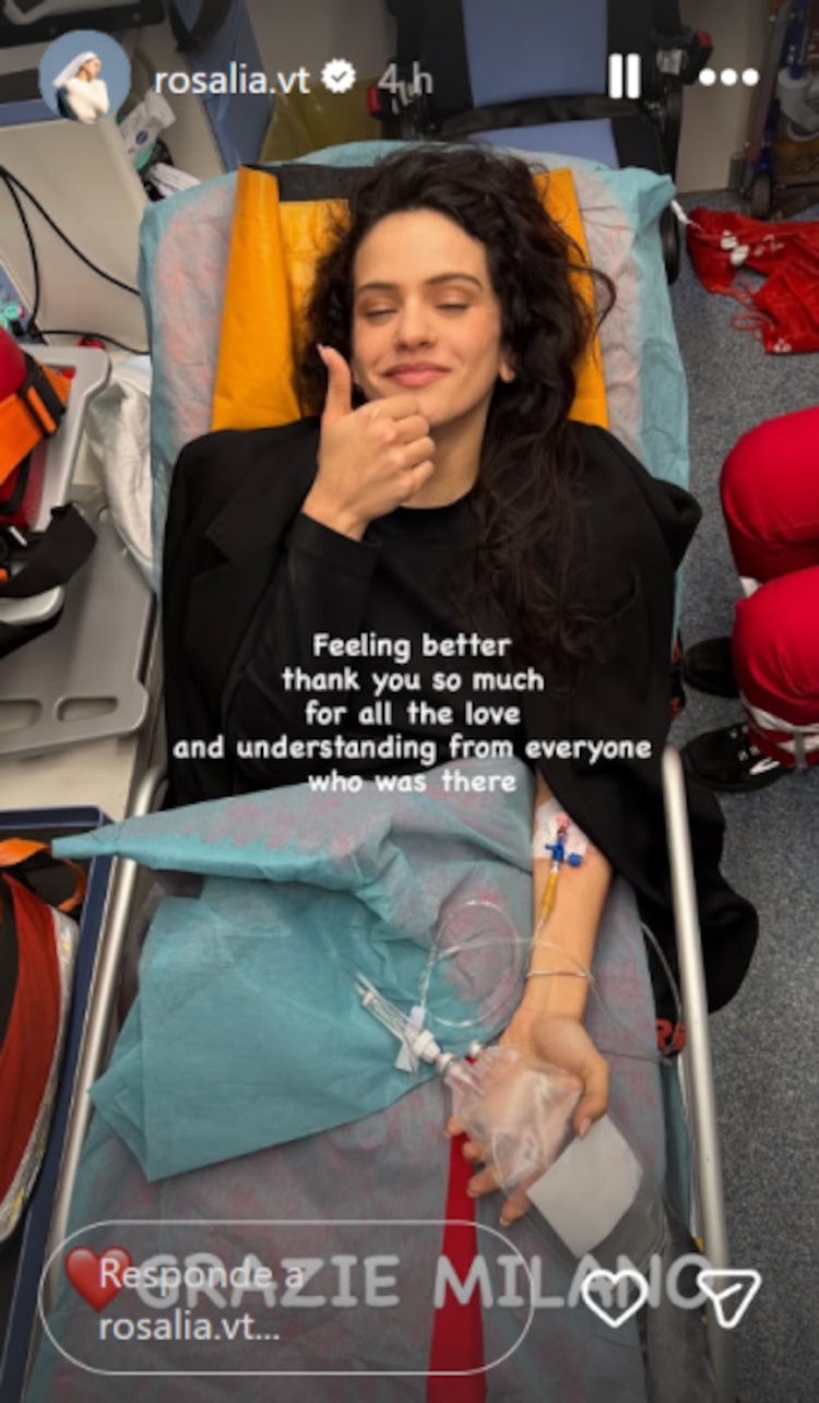 Rosalía comparte que se siente mejor