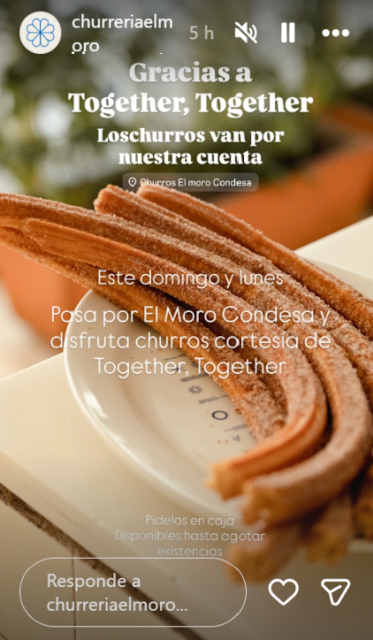 Anuncio de Churrería El Moro