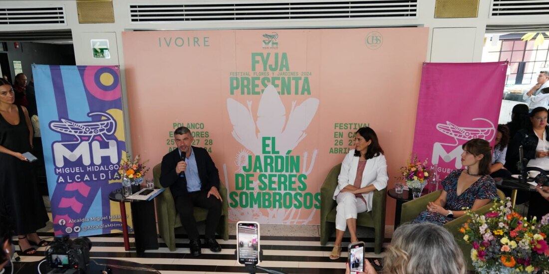 El alcalde de Miguel Hidalgo, Mauricio Tabe, señaló que el FYJA 2024 es una plataforma para proyectar el talento creativo y de diseño, pero también para promover las soluciones sobre el cuidado del medio ambiente.