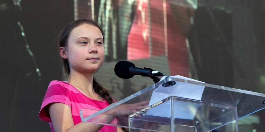 Greta Thunberg es una activista climática. 