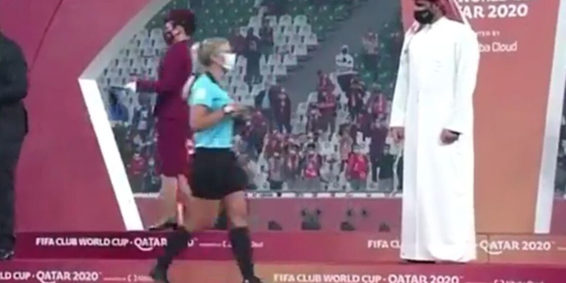 Imágenes de la premiación en el Mundial de Clubes