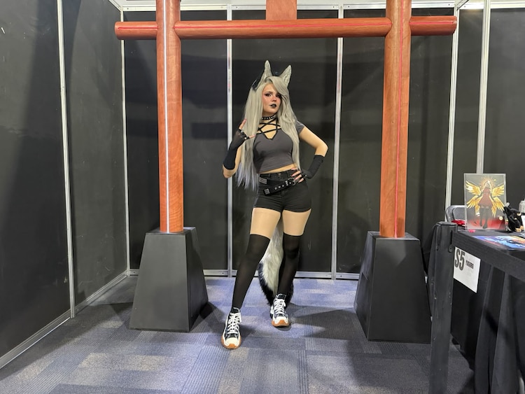 Una de las participantes de la Yokai MX Expo.