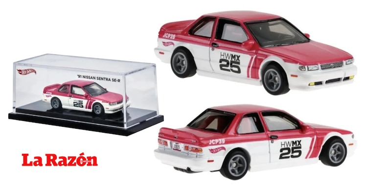 Taxi Tsuru de la CDMX de Hot Wheels