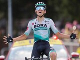 Lennard Kamna ganó la etapa del Tour de Francia este martes.