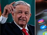 AMLO utiliza redes sociales alternativas ante caída mundial de Facebook