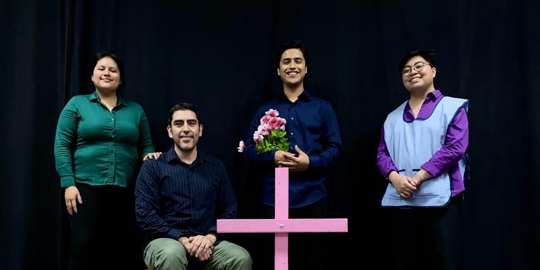 Presentación del montaje en la India, en 2019.