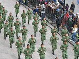 En el desfile conmemorativo a la Revolución Mexicana participaron más de 3 mil personas.