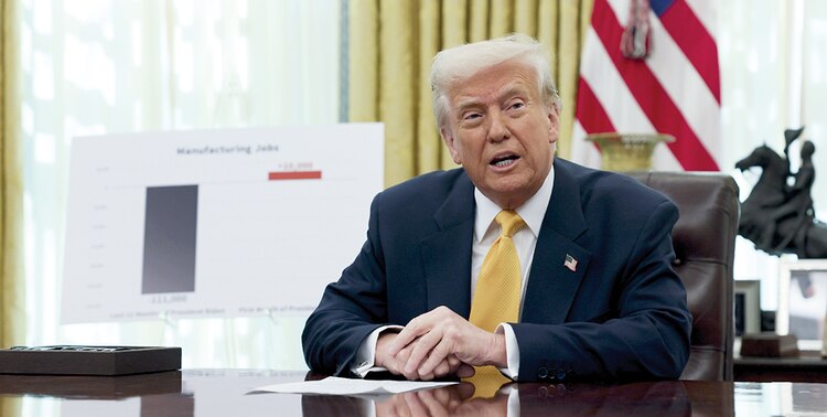 El presidente de Estados Unidos, Donald Trump.