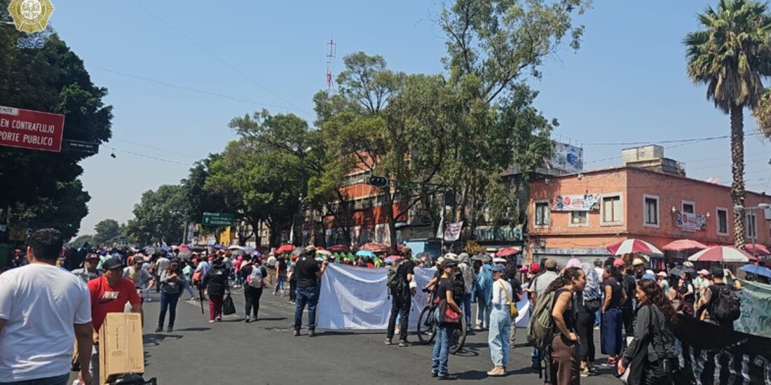 Manifestaciones por el Día del Trabajo.