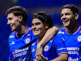 Cruz Azul celebra uno de sus goles en la Concacaf Champions Cup ante el Vancouver FC